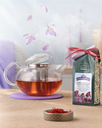 SAFFRON HERBAL TEA<br>"THE FLOWER OF HERAT"