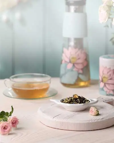 Tè Verde <br> Rosa d'Oriente